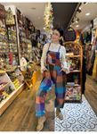 Patchwork Şalvar Tulum Renkli