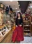 Nepal Tasarım Pantolon Kırmızı