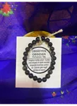 Obsidyen (Koruyucu Taş) Doğal Taş Bileklik