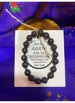 AKİK AGATE ( STRES TAŞI) DOĞAL TAŞ BİLEKLİK