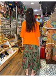 Patchwork Beli Lastikli Etek