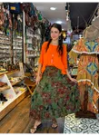 Patchwork Beli Lastikli Etek