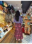 Patchwork Beli Lastikli Etek
