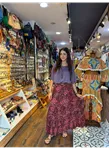 Patchwork Beli Lastikli Etek