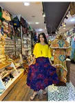 Patchwork Beli Lastikli Etek
