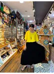 Patchwork Beli Lastikli Etek