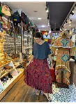 Patchwork Beli Lastikli Etek