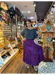 Patchwork Beli Lastikli Etek